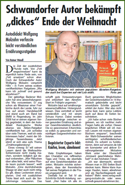 Pressemeldung Schwandorfer Wochenblatt Teil 2