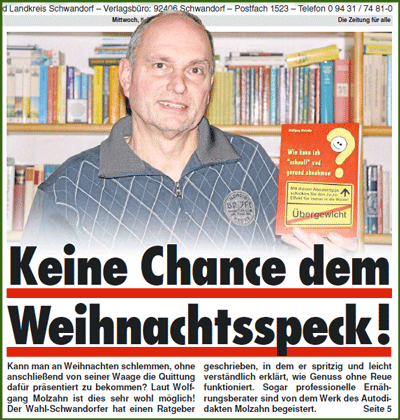 Pressemeldung Schwandorfer Wochenblatt Teil 1