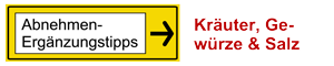 Abnehmen mit Kräutern, Gewürzen und Salz