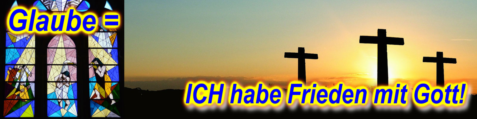 Glaube Banner