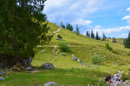 langer Weg zum Watzmann