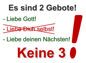 2 Gebote!
