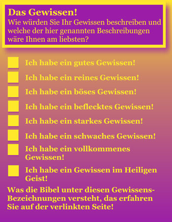 Das Gewissen