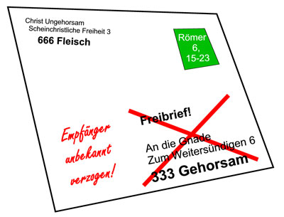 Gnade und Weitersündigen