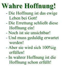 Wahre Hoffnung