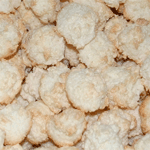 Weihnachtsplätzchen-Kokosmakronen