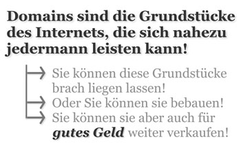 Domains registrieren